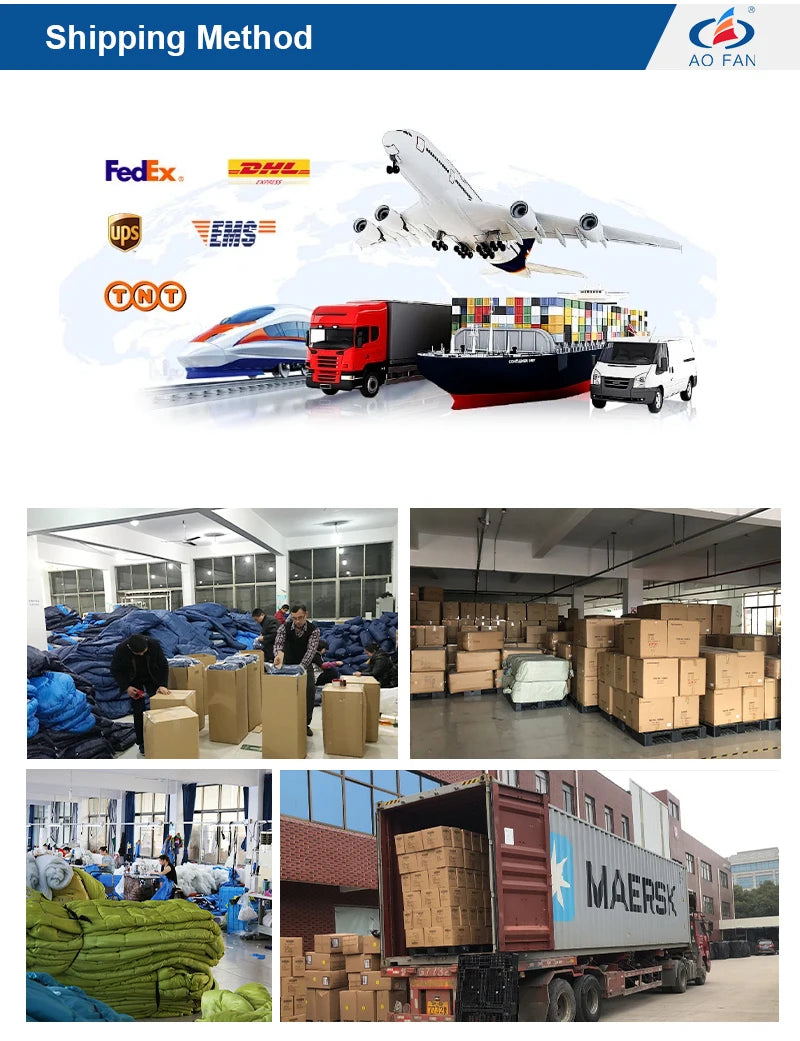 Waterproof Custom Wholesale Winter Luxury Goose Down Feather Sleeping Bag with Zipper Camping Hike