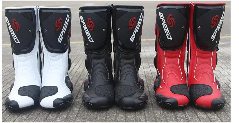 Motorcycle Boots Cycling Shoes Four Seasons Racing Anti-drop Cycling Boots Locomotive Shoes Knight Racing  Motorcycle Shoes