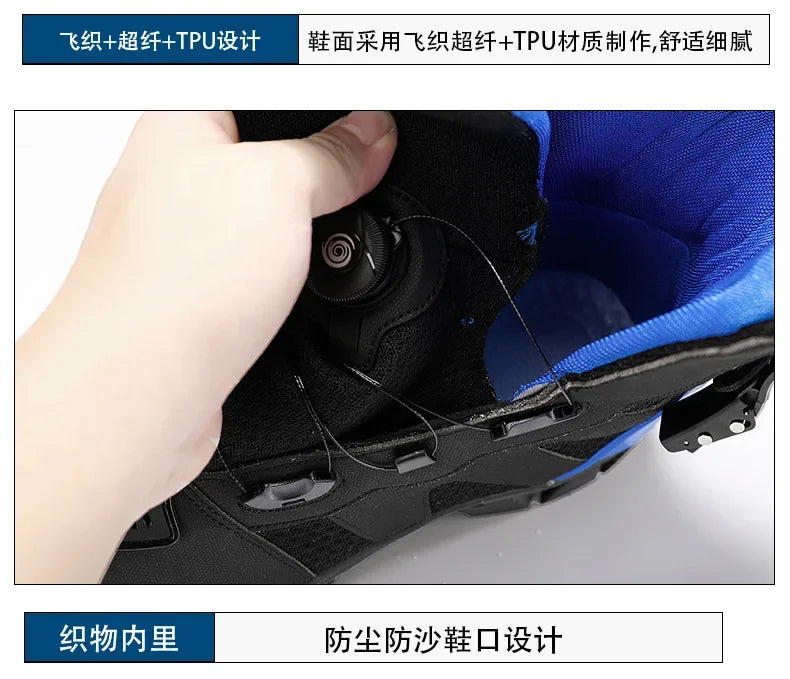 Summer Breathable Anti-fall Durable Off-road Motorcycle Riding Boots Knight Shoes Dirtbiker Cycling Anti-fall Botas