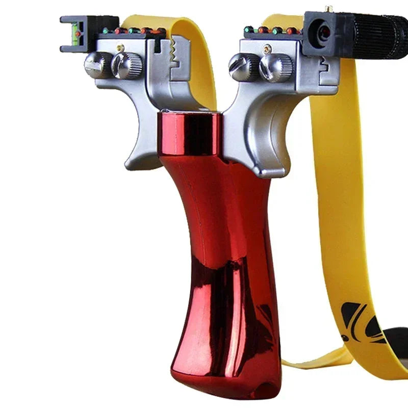Hunting Slingshot High-power Laser Aiming Slingsshot Outdoor Sports Shooting Game Practice Using High Precision Catapult