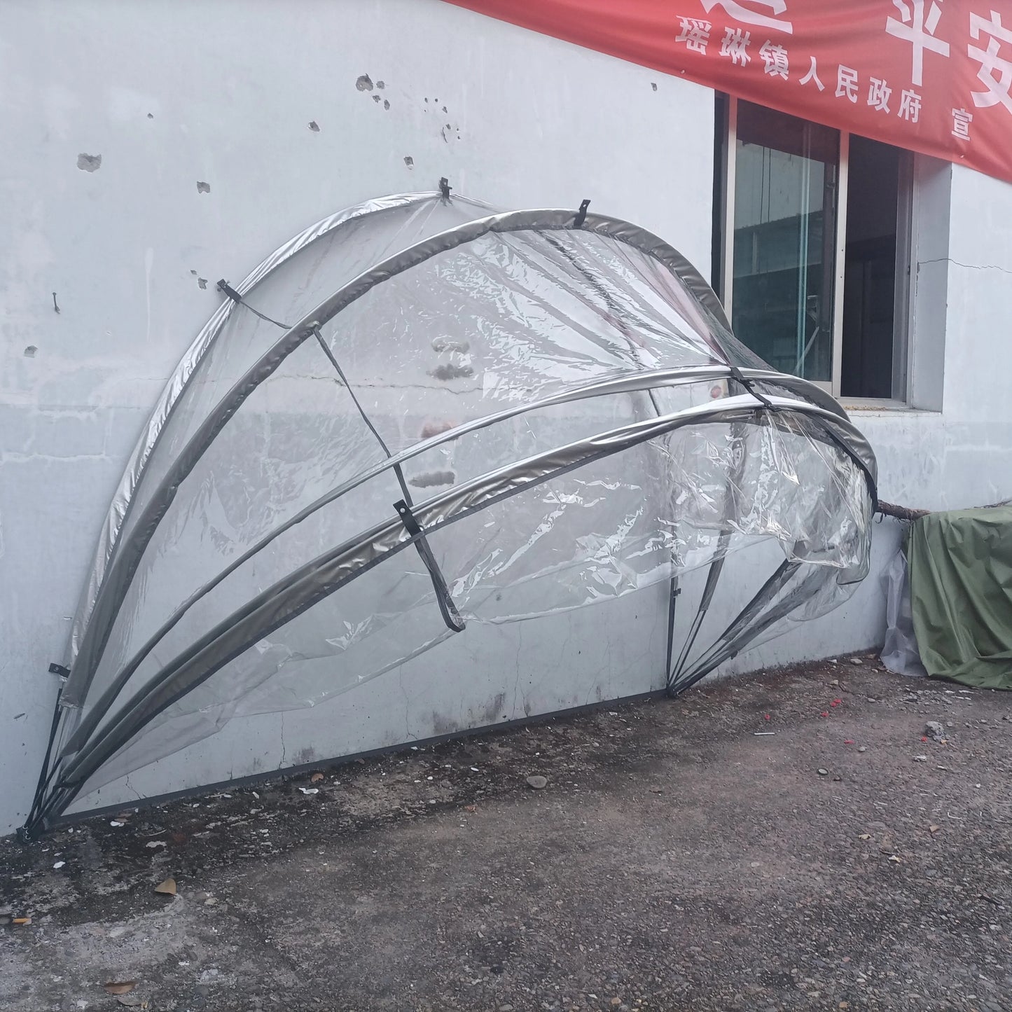 CZX-507 Hanging Motorbike Bike Tent Cover Shed Strong Frame Storage Garage Weatherproof Motorcycle Moped Mobility Scooter tent