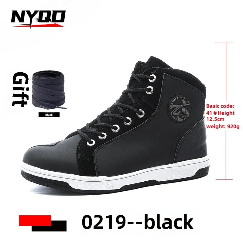 Motorcycle Riding Shoes Motorcycle Boots All Season Breathable and Anti Fall Riding Equipment Road Racing Shoes forRiders오토바이 부츠