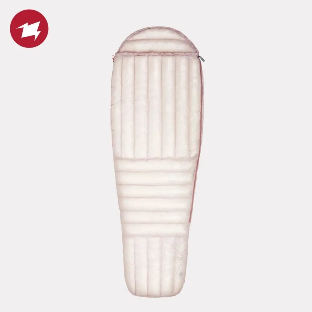 AEGISMAX AIR Ultra Dry Down Sleeping Bag Mummy Type Lightweight for Spring ＆ Autumn Outdoor Camping Hiking Tourist 10D 800FP