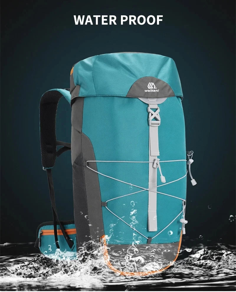 40L Outdoor Mountaineering Bag Waterproof Sports Backpack Lightweight Travel Backpack Hiking Bag Trekking Backpack for Men