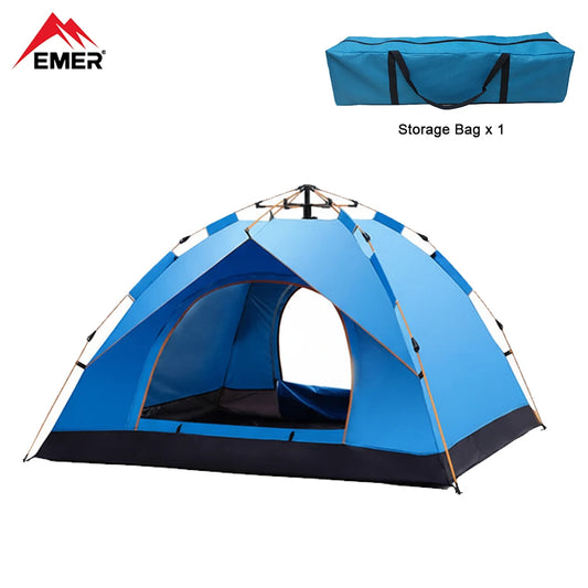 EMER Outdoor Camping Tent Automatic One-touch Tent Waterproof Picnic Tourist House for Travel Hiking Fishing Camping Supplies