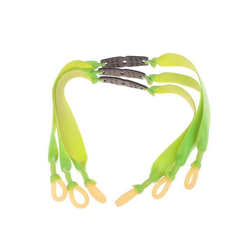 5Pcs Slingshot Band Group Elastic Flat Bands Trolling Fishing Shooting Fish Rubber Band Outdoor Catapult Hunting Accessories