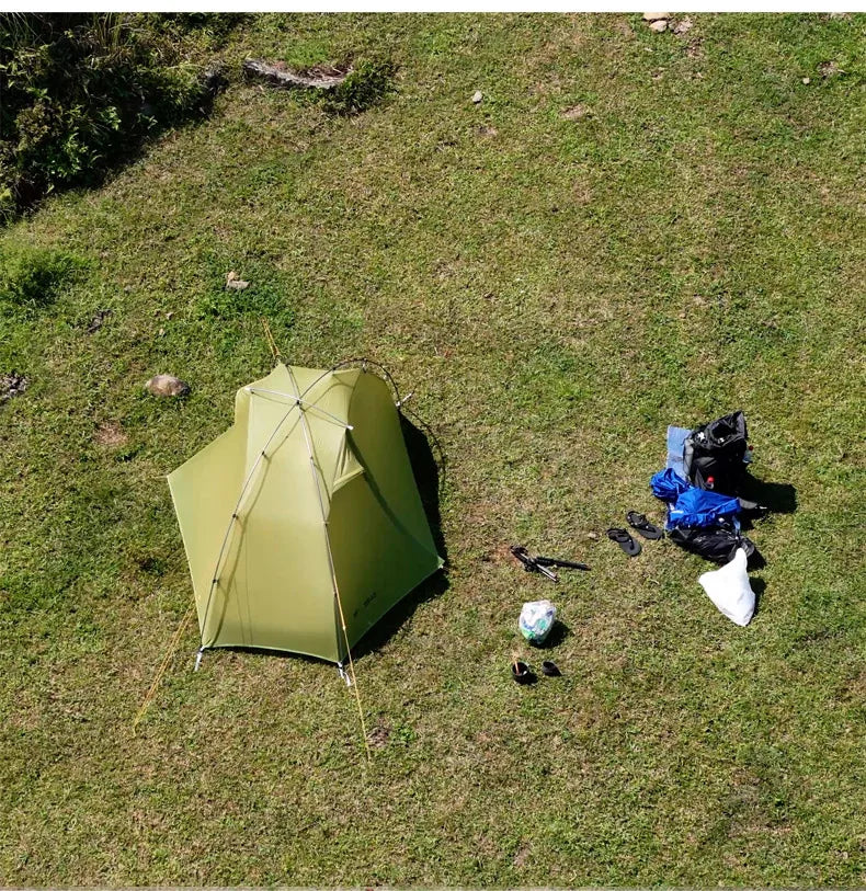 3F UL Gear Taiji 1 Tent Ultralight Single Person Outdoor Camping Tourism Tent Mountaineering Windproof Hiking Tent 1 Person