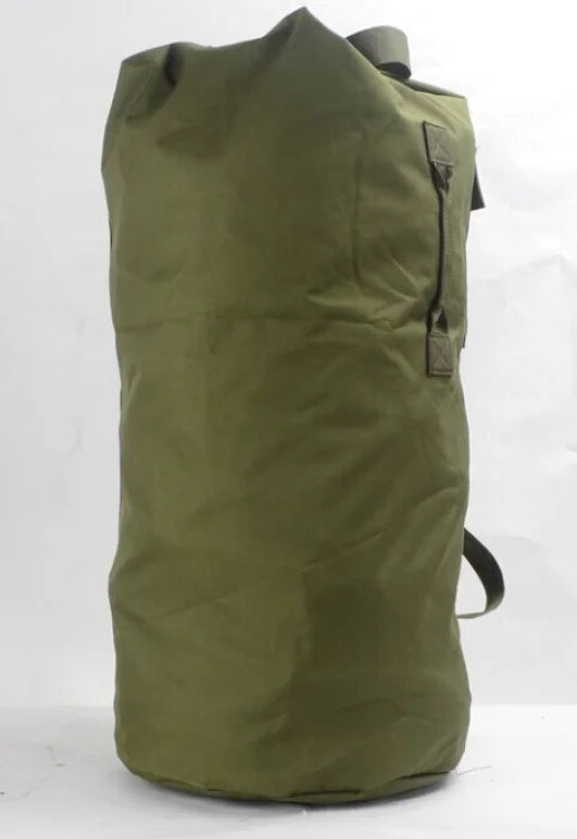 35L Waterproof Cylinder Tactical Backpack, Large Capacity Hiking Camping Travel Rucksack, Outdoor Military MolleBag for MenWomen