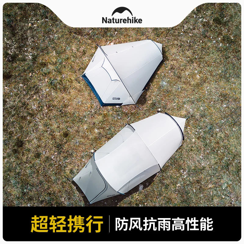 Naturehike Tunnel 1 2 Person Camping Tent Outdoor Tent For Camping Biking Hiking Muntaineering Waterproof 15D Nylon Material
