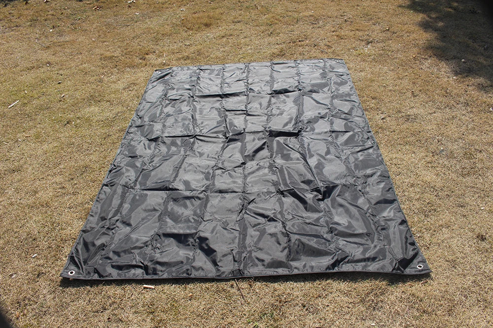 210*150cm Outdoor Camping Mat Pad Rainproof Double Sided Picnic Tent Blanket Foldable Oxford Beach Mat Ground Sheet Tarp Mats