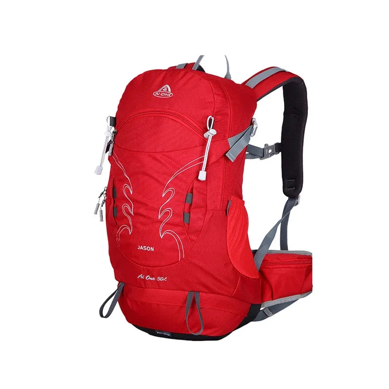 30L Outdoor Backpack for Men Sports Climbing Bag Mochila Camping Mountaineering Bag Travel Trekking Motorcycle Rucksack