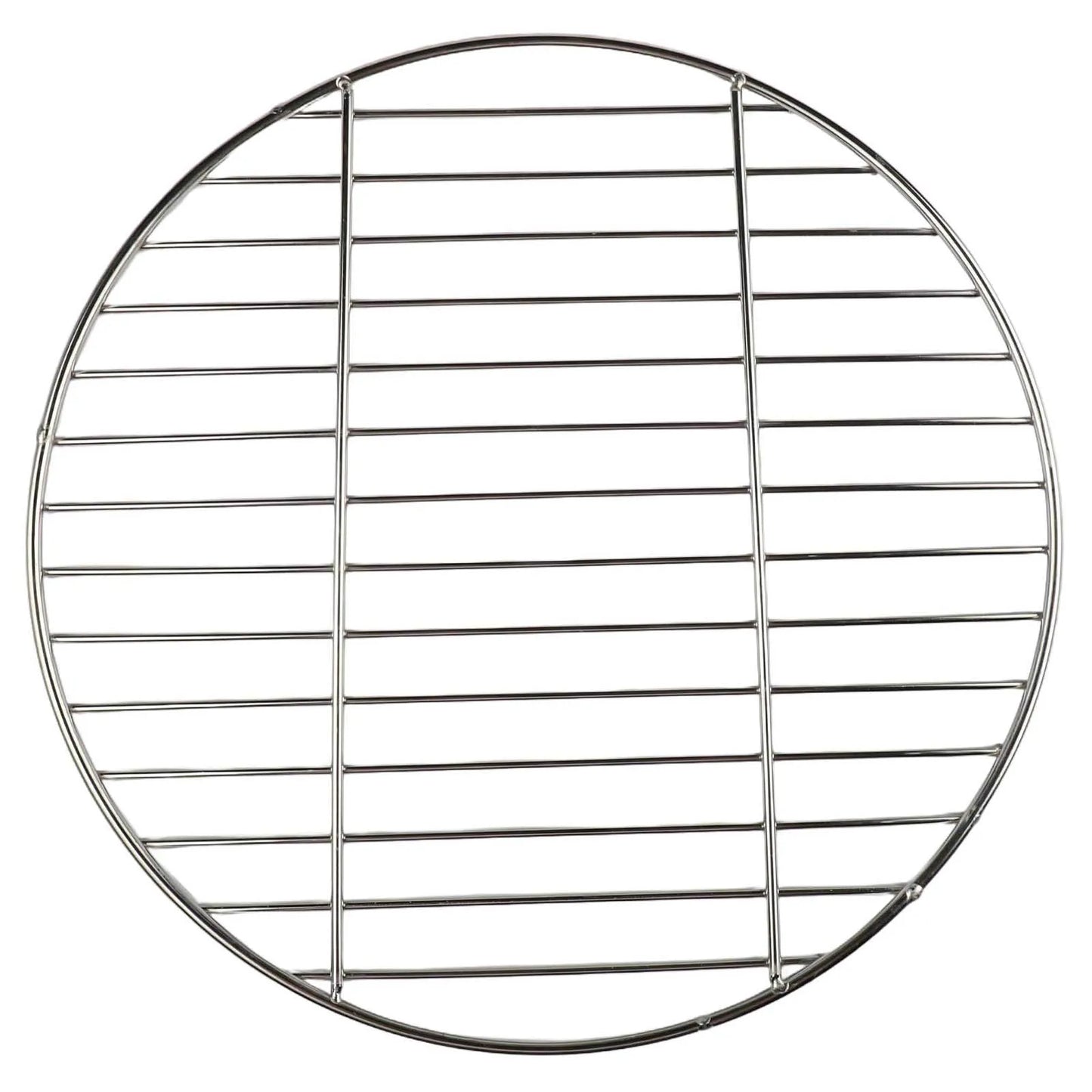 Stainless Steel Round Grid Net 30cm/35cm/40cm Barbecue Net Picnic Baking Tray BBQ Grid Grill For Outdoor Camping Supplies