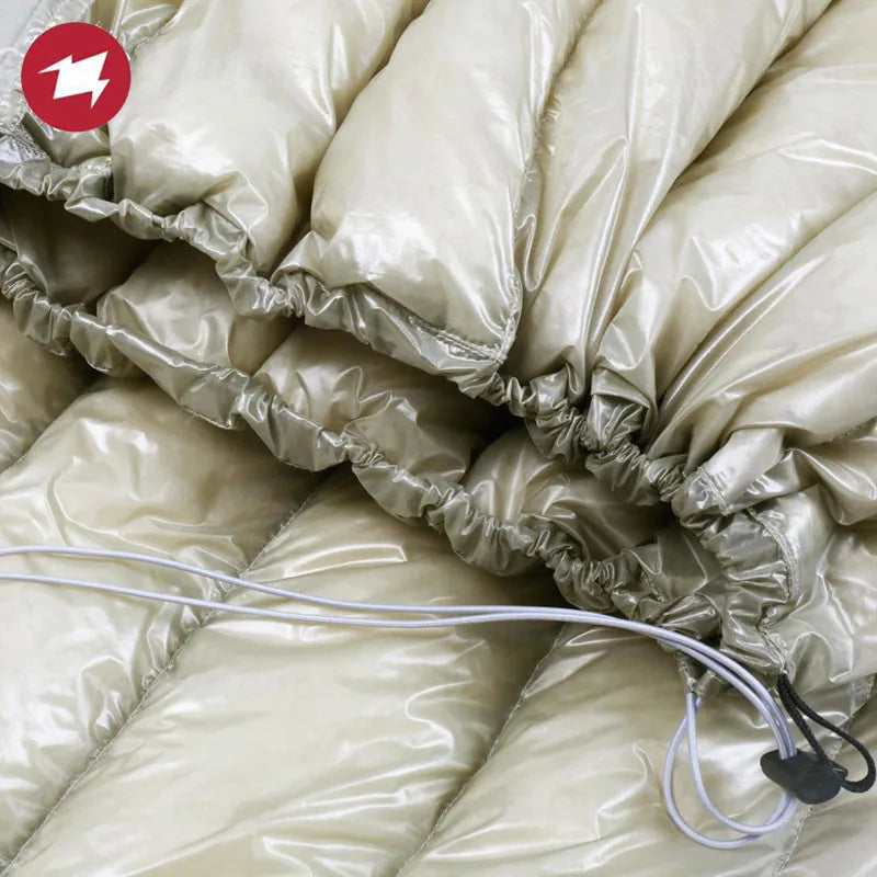 AEGISMAX AIR-E Camping Down Sleeping Bag Adult Ultralight Waterproof Hiking Tourist Warm 800FP Outdoor Envelope Sleeping Bags