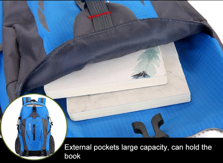 New 30L Outdoor Fishing Bags Men Women Waterproof Travel Trekking Backpack Climbing Hiking Camping Rucksack Tactical Sports Bags