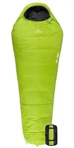 Lightweight Nylon Fabric 20 0 Degree Warm Mummy Sleeping Bag for Adults for Sports-Centered Camping Hiking Backpacking