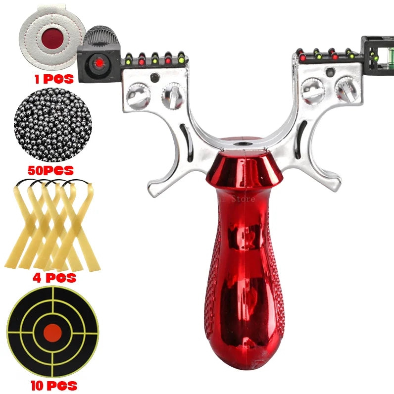 Double Spiral Fast Compression Slingshot Outdoor Sports Hunting Shooting Catapult Competition Practice Shooting Acessories