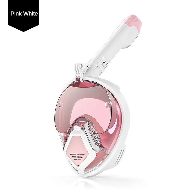 2025 New Professional Snorkeling Mask For Kids Adults High-definition Anti Fog Foldable Swimming Fully Dry Myopia Diving Goggles