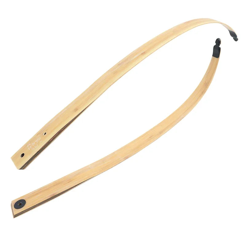 1PC 60 Inch Recurve Bow 20-60lbs Bamboo Core Limbs Wooden Riser Split Takedown Bow RH for Arrow Shooting Hunting Target