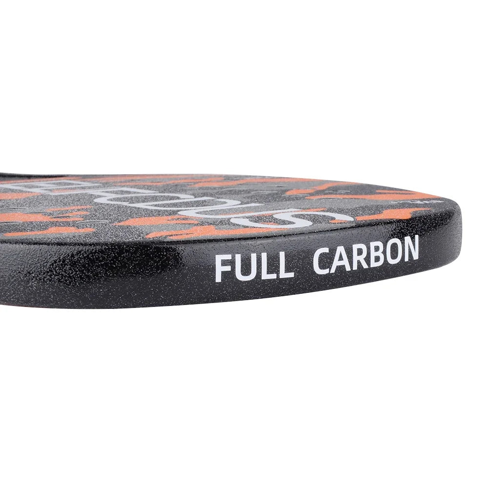 New 18K 12K 3K Full Carbon and Glass Fiber Beach Tennis Racket Matte Face Tennis Racquet