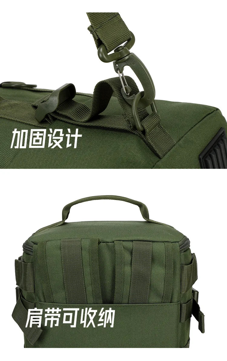 Outdoor Hiking Sports Tactical Backpack Waterproof Riding Fishing Bag Rucksack Men Women Climbing Camping Travel Shoulder Bags