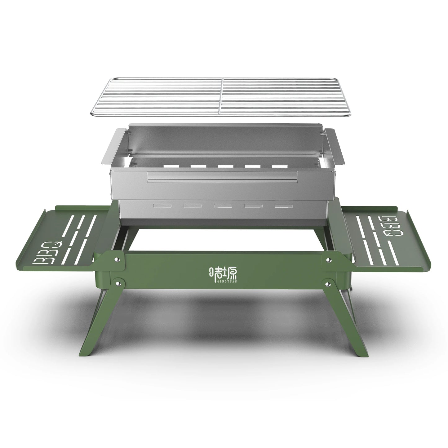 Detachable Camping Grill Portable Mini Stove Folding Barbecue Cookstove Durable Foldable BBQ Grill Rack Outdoor Cookware