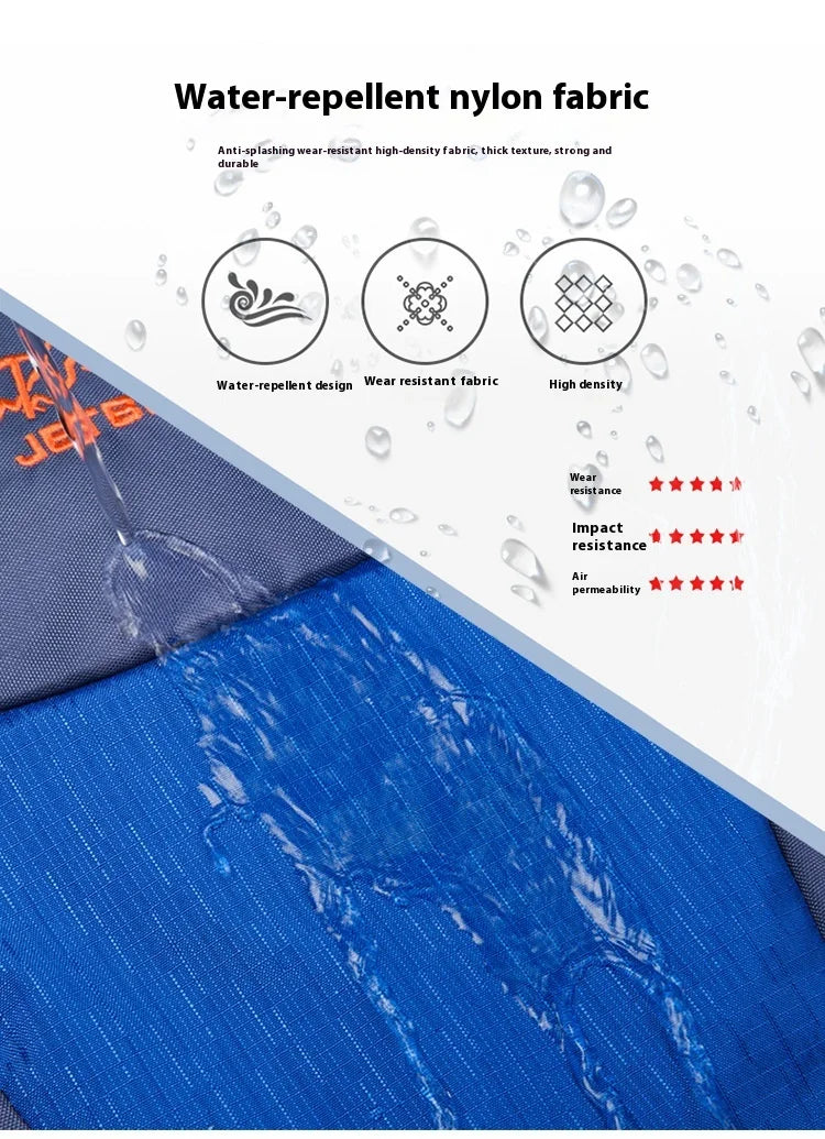 40L Splicing Style Backpack 450D Nylon Travel Bag Men Outdoor Backbag Multifunctional Hiking Mountaineering Backpack