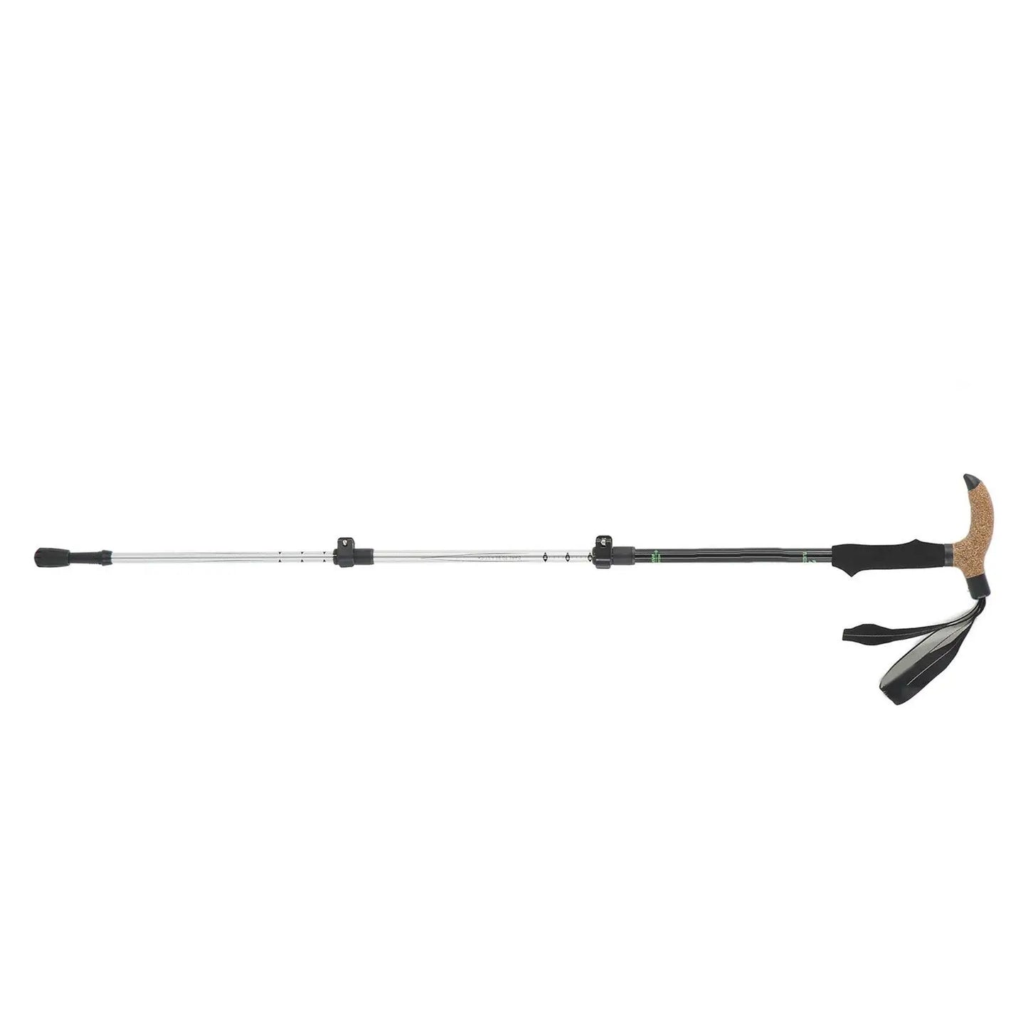 Retractable 3 Section Mountaineering Hiking Stick Lightweight Durable for outdoor Trekking Pole