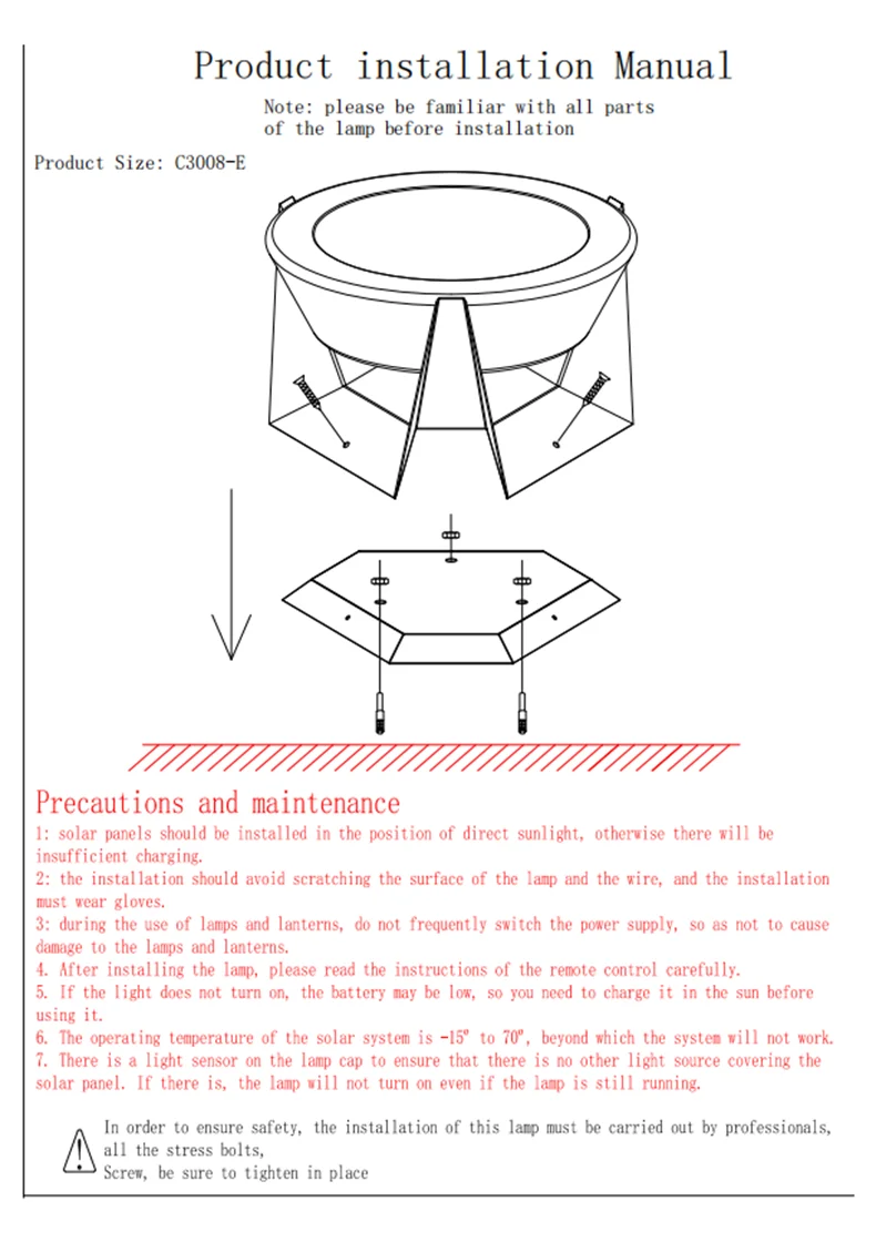 LED Solar Light Outdoor Garden Column Lamps Post Lights Waterproof Fence Gate Cap Lighting Lantern Head Fixture Patio Decoration