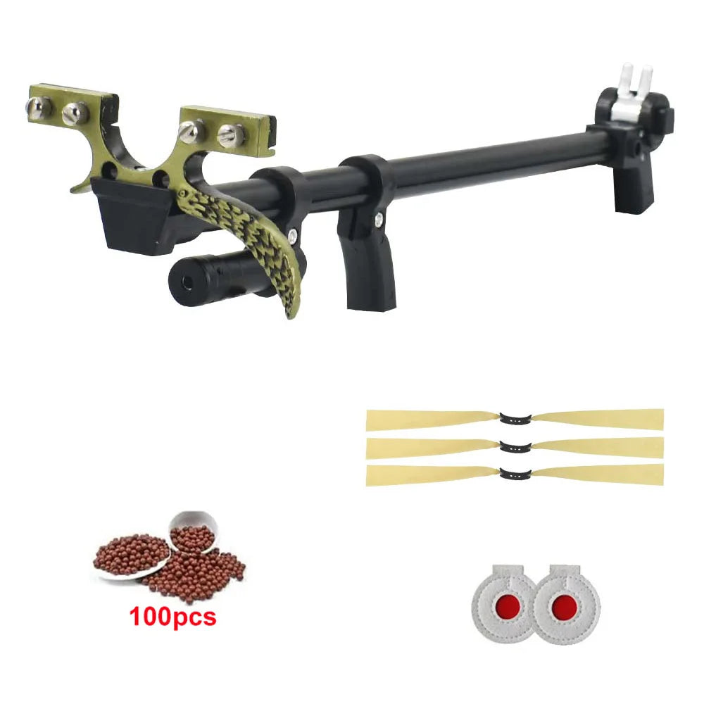 Piaoyu High Precision Hunting Slingshots for Adults, Mechanical Slingshot Catapult for Outdoor Hunting and Fishing