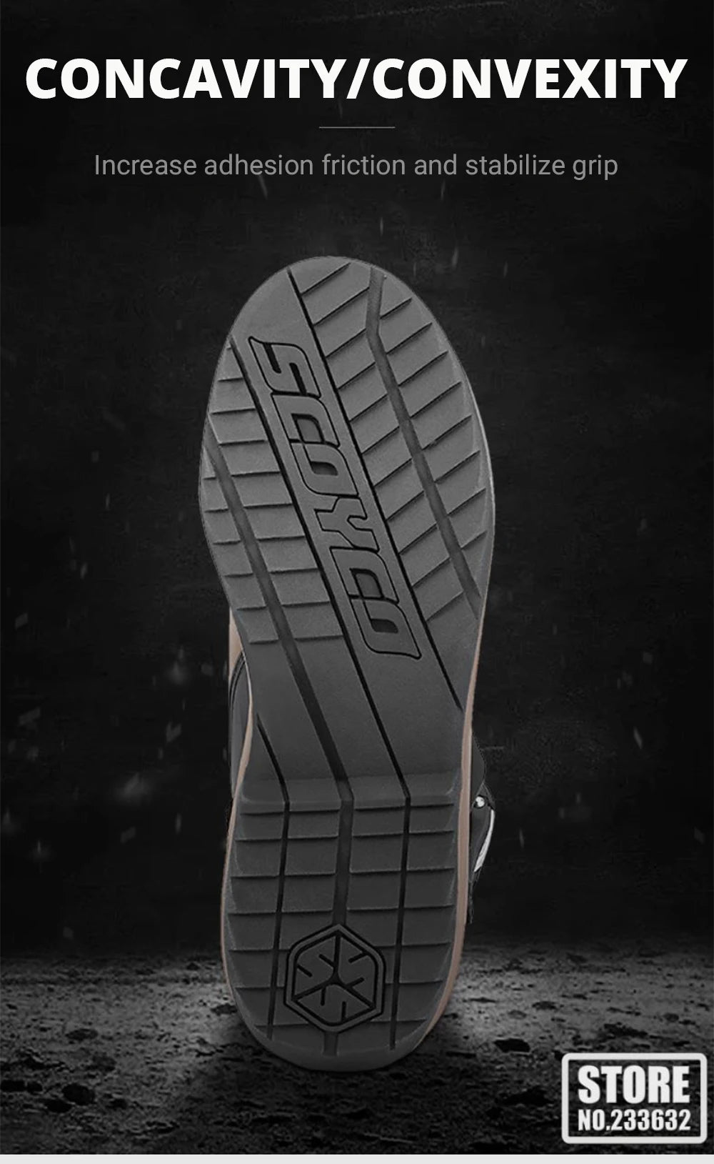 SCOYCO's New Upgraded Motorcycle Riding Boots Are Equipped With Rally Shoes Motorcycle Fall Resistant Racing Boots MT038WP-2