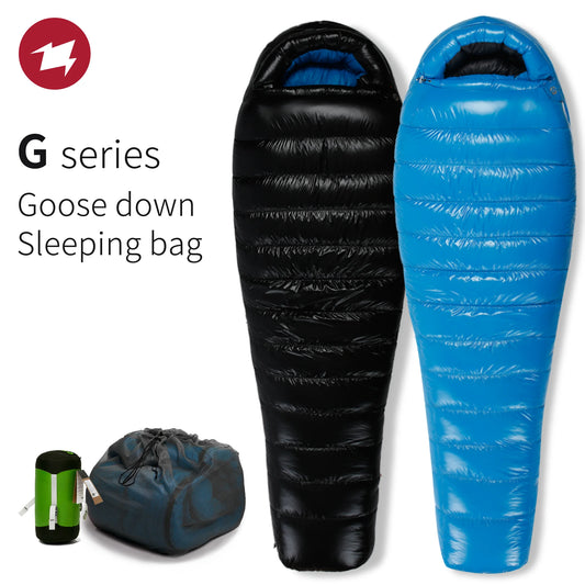 AEGISMAX G Series Adult Outdoor Camping Ultralight Mummy Stype Down Sleeping Bag 800FP Goose Down