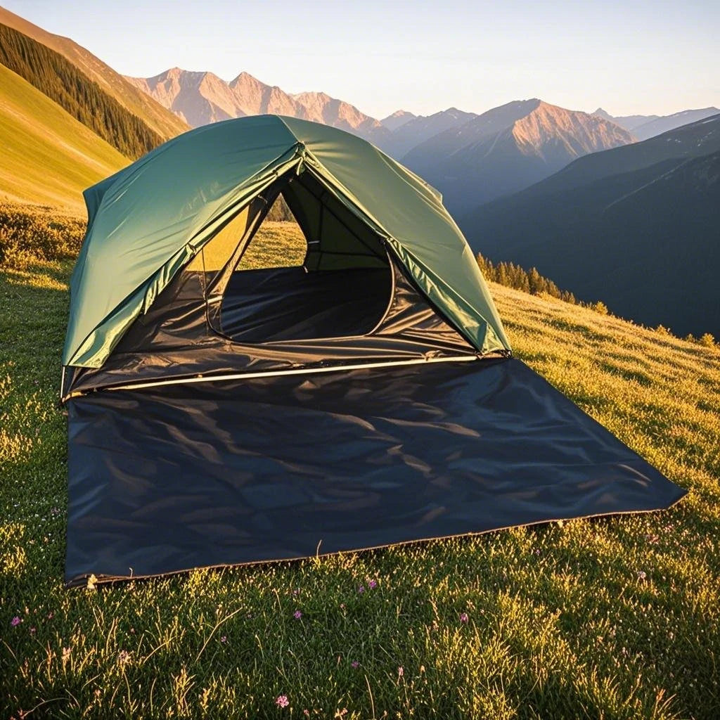 Portable Lightweight Camping Tent (2-Person Capacity) with PU4000 Waterproof Floor & Footprint, Perfect for Backpacking & Hiking