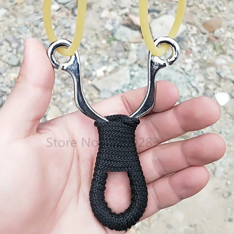 Newest Powerful Sling Shot Aluminium Alloy Slingshot  Bow Catapult Outdoor Hunting Shooting Professional Slingshot
