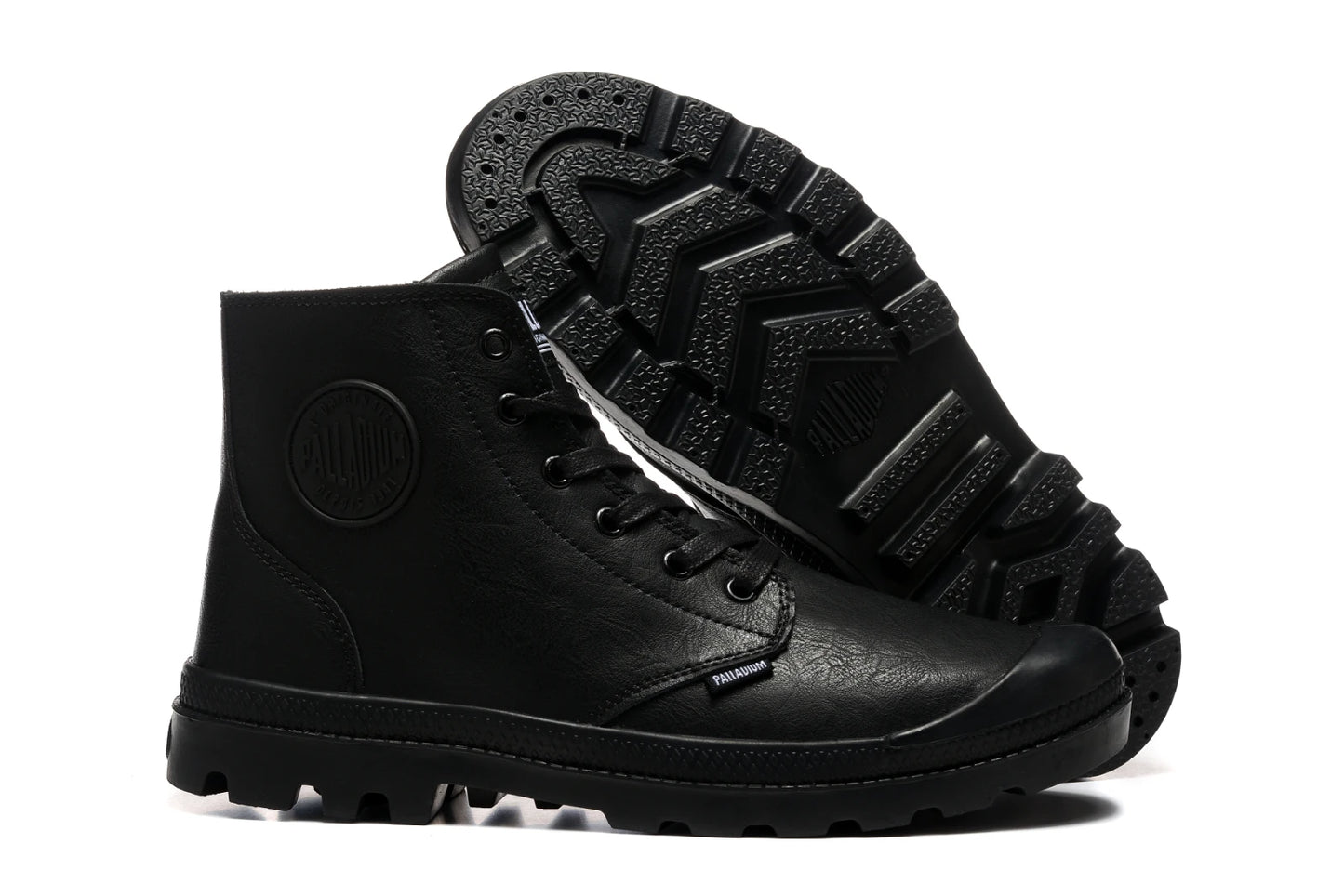 2025 New PALLADIUM Pampa Men Women Soldiers Boots Leather Zipper Ankle Boots Outdoor Dual Purpose Walking Shoes Casual Shoes