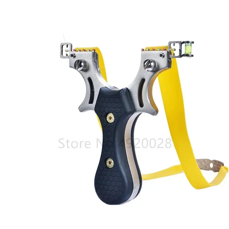 Stainless Steel Outdoor Slingshot Large Strong Rubber Band Shooting Catapult Hunting Tire Tactical Game Toy Bow