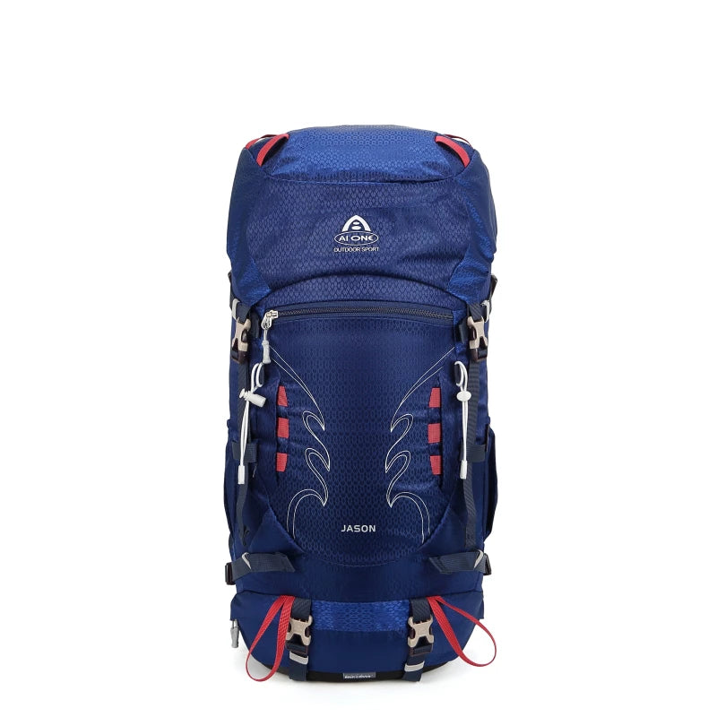 35+5L Expandable Hiking Backpack Lightweight Water-Resistant Trekking Bag with Breathable Back System Outdoor Camping, Travel