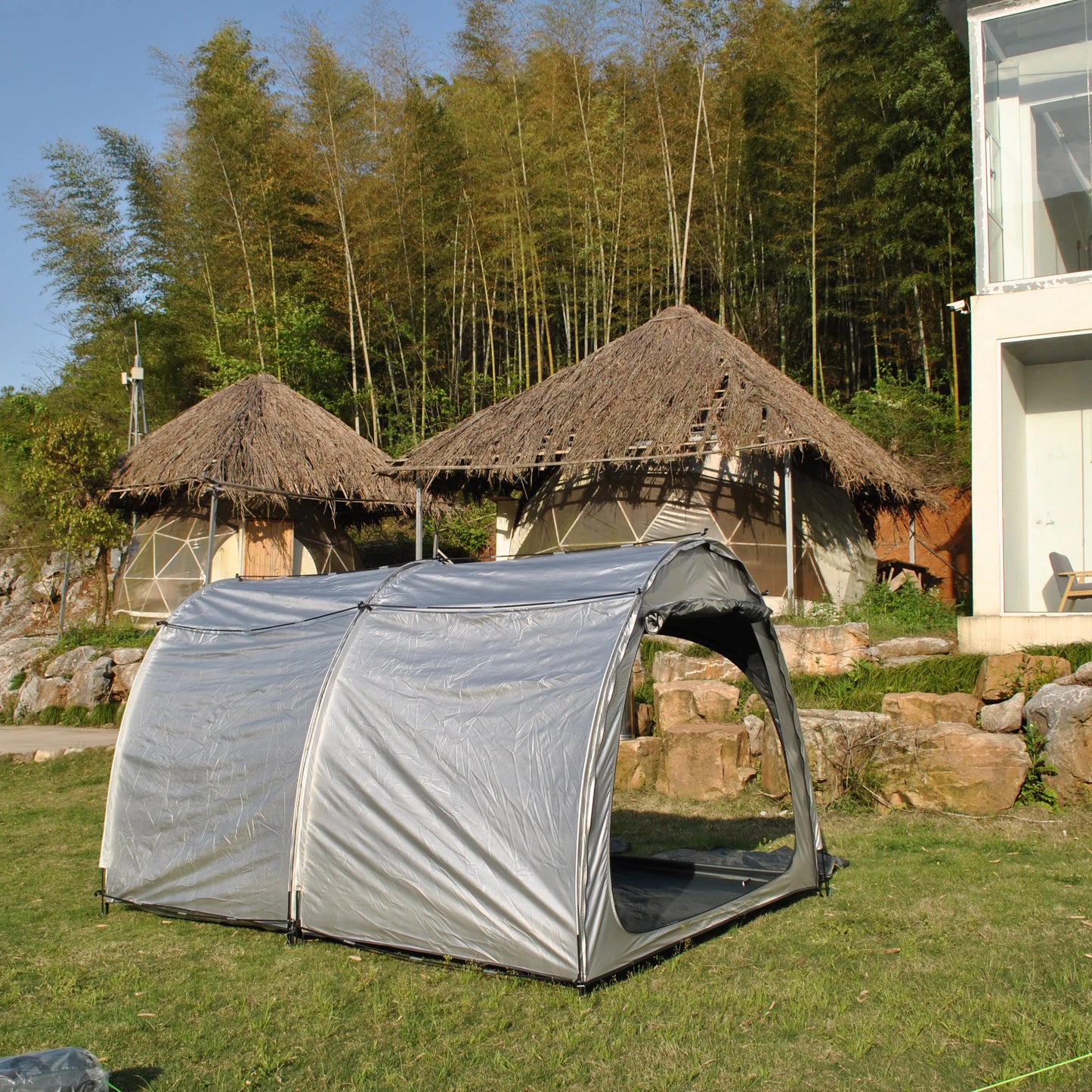 Multifunctional Waterproof Storage Tents, Attachable 4 Bike Tent, Can Be Connected to one by One, CZX-568