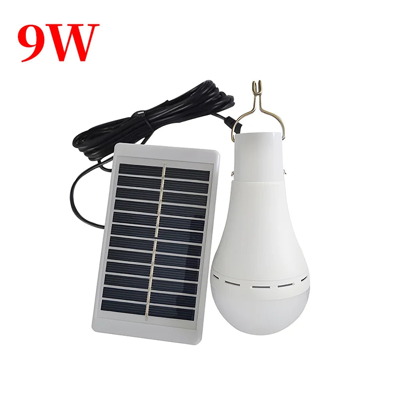 Solar Emergency Light Waterproof Outdoor Camping Supplies Portable Flashlight Tent Lamp LED SuperStrong Powered Work Light