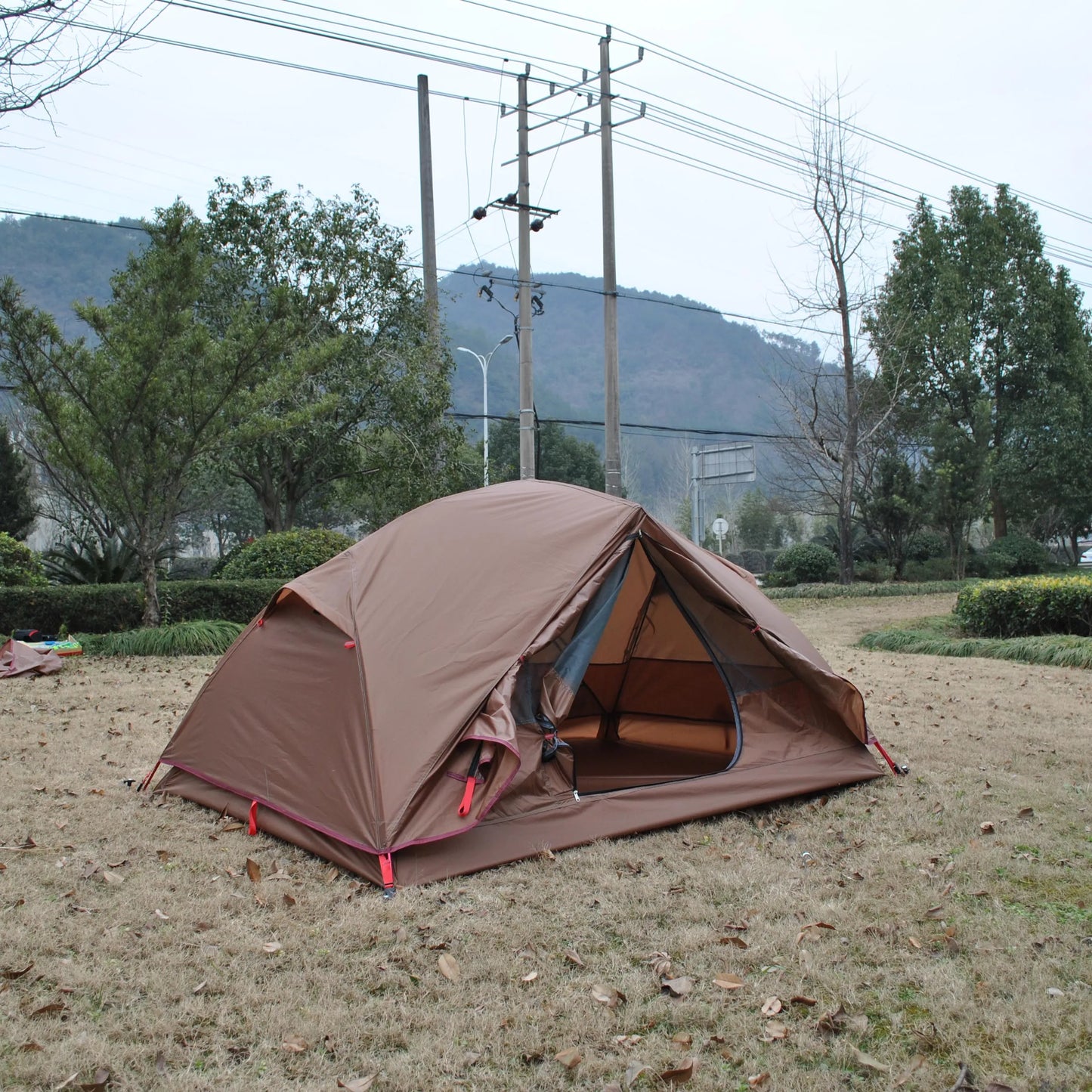 Ultralight Waterproof Backpacking Tent, 2 Person Tent with Footprint,Tents for Fishing,Outdoor Painting and Family Trips