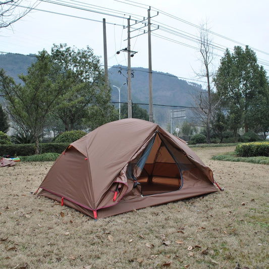 Ultralight Waterproof Backpacking Tent, 2 Person Tent with Footprint,Tents for Fishing,Outdoor Painting and Family Trips