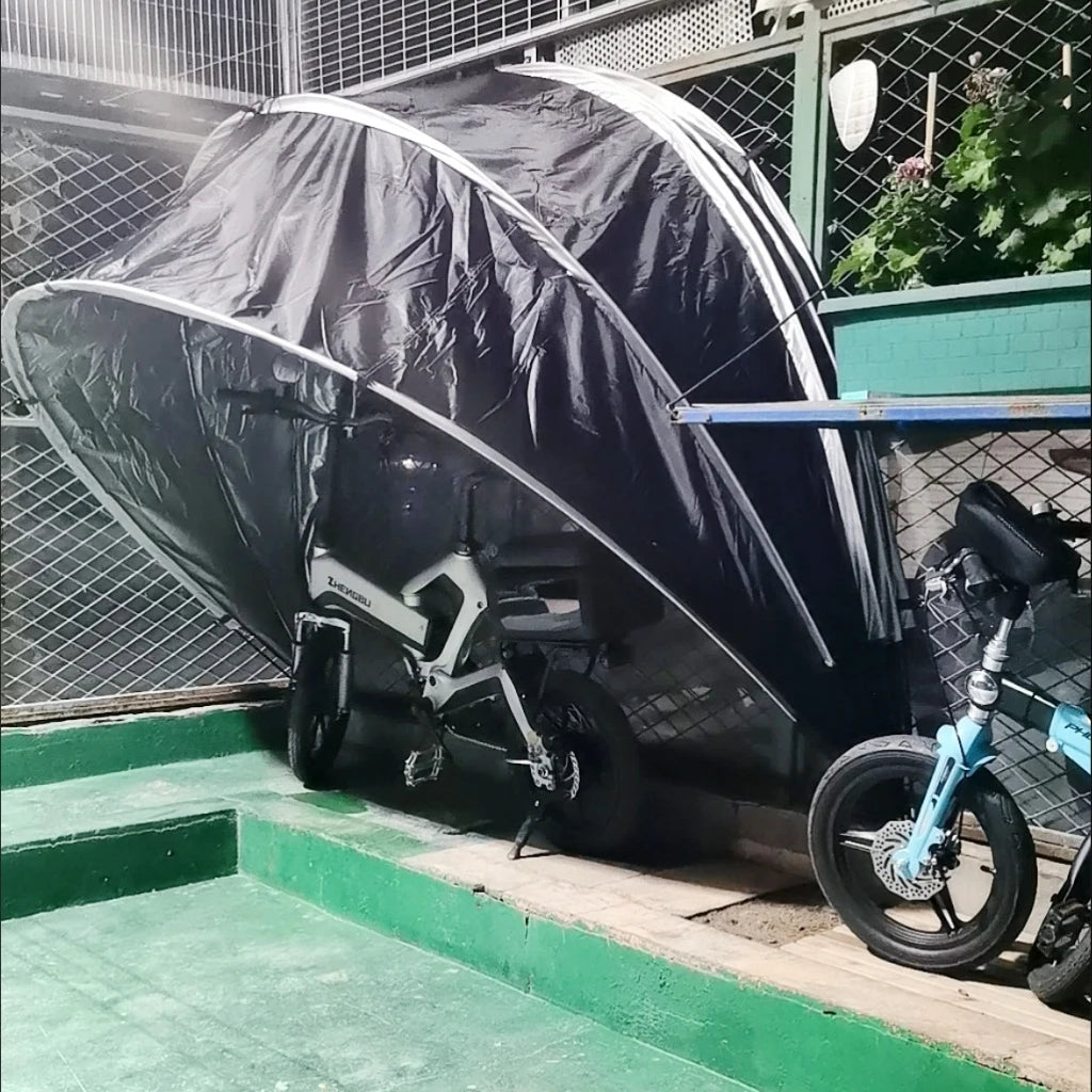 Motorcycle Hanging Garage Tent, Speedway Shelters, Garage Tent, Storage Tent, CZX-507, Portable Outdoor Hanging Garage Tent