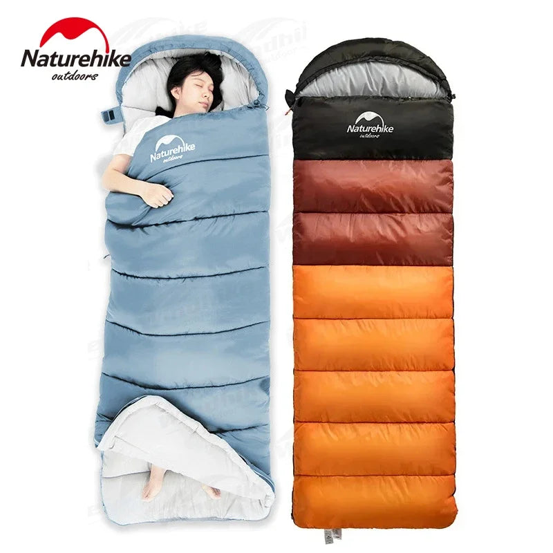 Naturehike Sleeping Bag Hollow Cotton Quilt Ultralight Winter Envelope Sleeping Bag for Adult Outdoor Camping Travel Lightweight