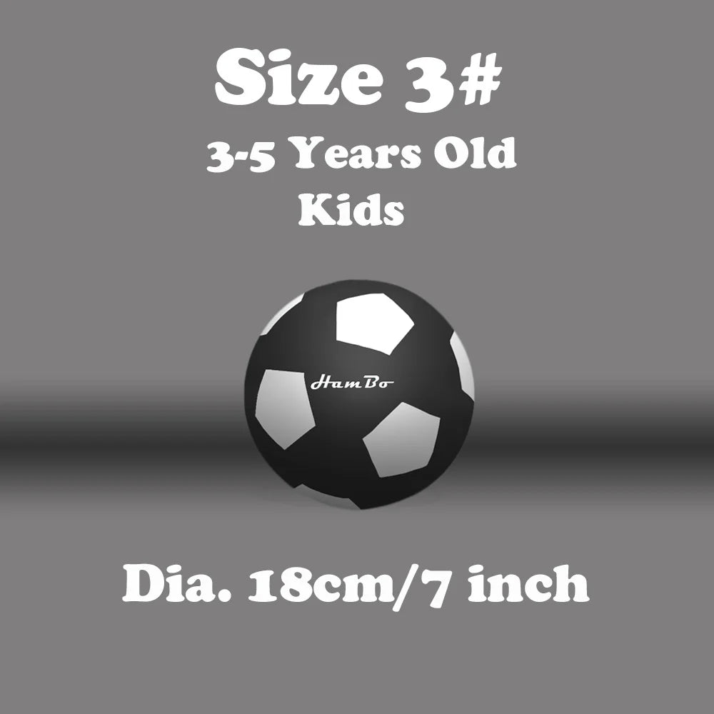 Silent Football Size 3#/5#/7# Indoor Silent Foam Soccer Ball Mute Bouncing Ball Silent Basketball Ball Silent Ball Gift for Boys