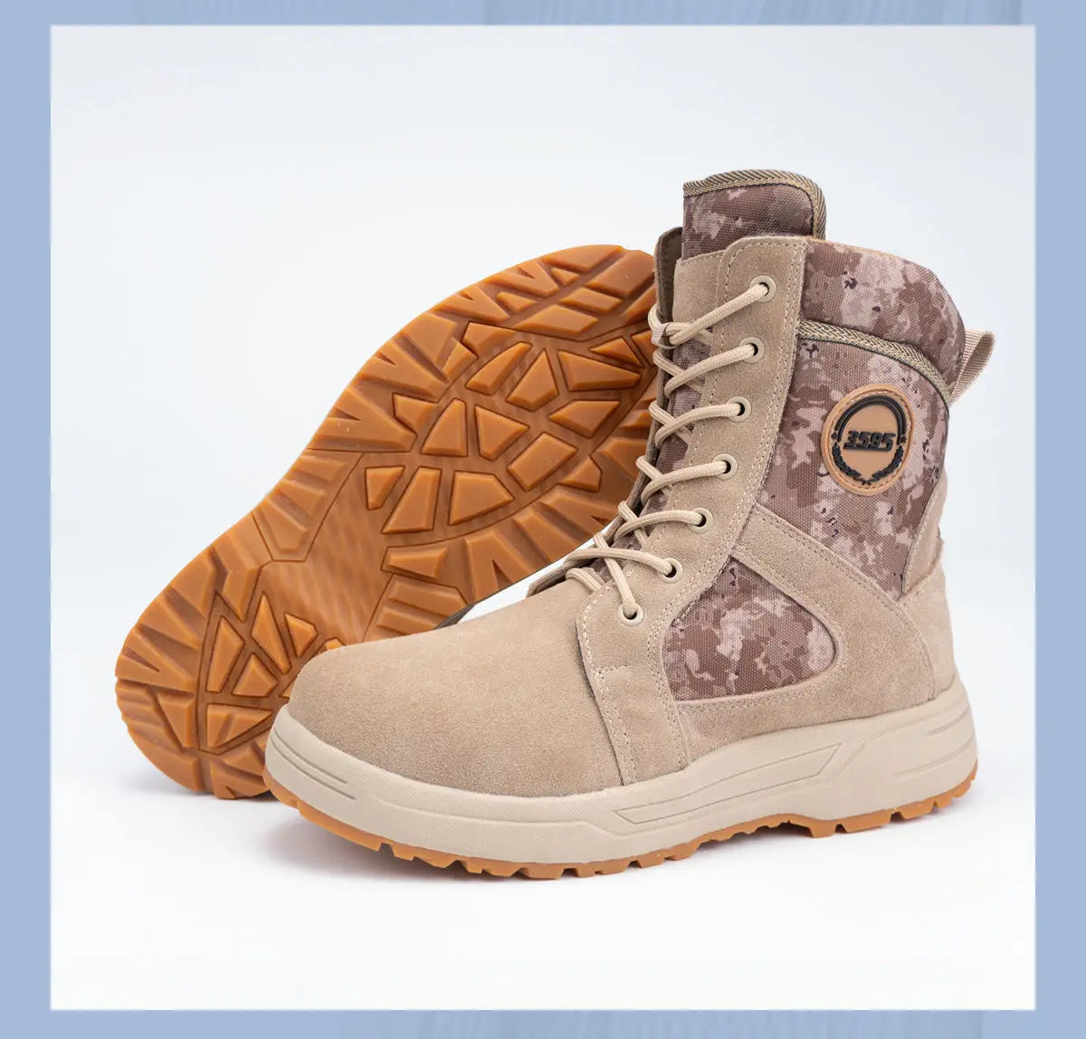 Winter Waterproof Warm High Top Boots Motorcycle Riding Boots Thick Fleece and Anti Slip Boot Snow Boots Warm Plush Shoes