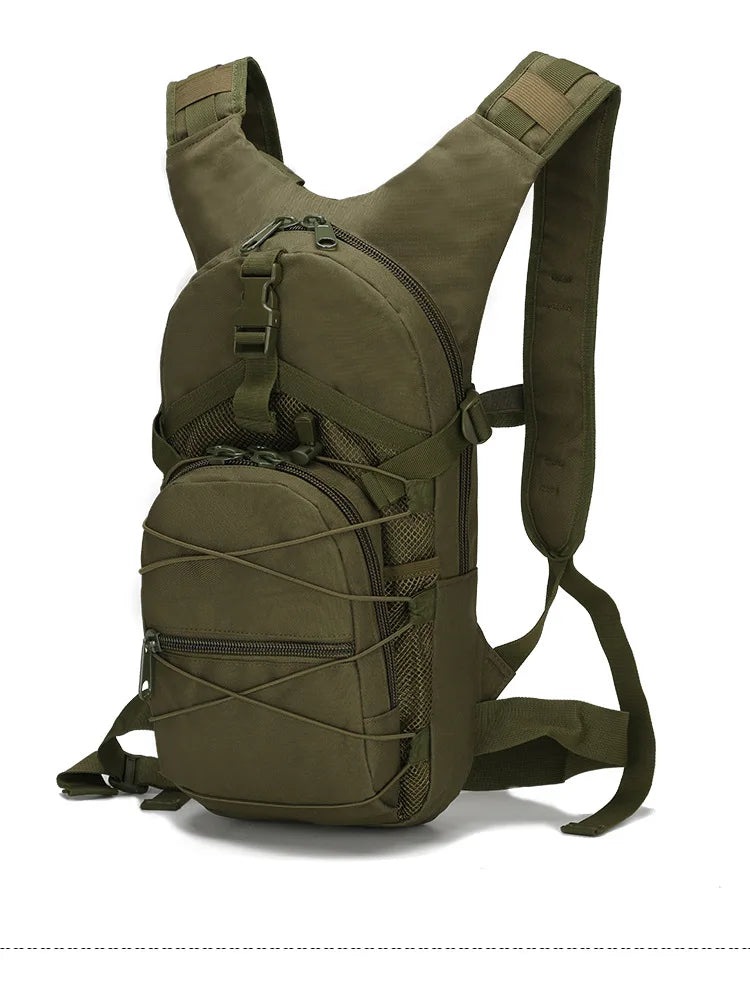 Oxford 15L Molle Tactical Backpack 800D Travel Hiking Bicycle Backpacks Outdoor Sports Cycling Climbing Trekking 3P Bag