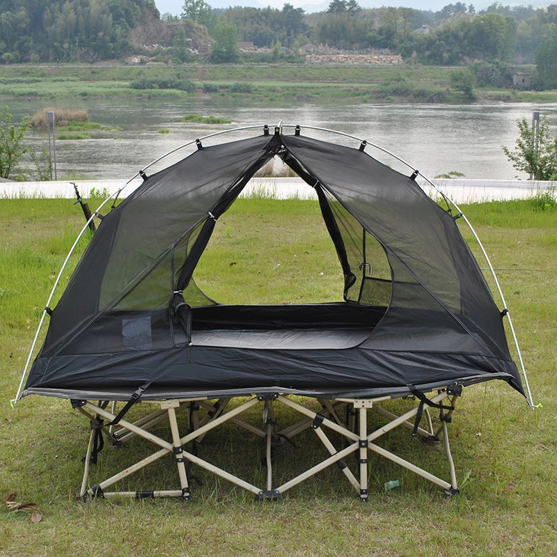 Camping Tent 2 Person, Professional Waterproof & Windproof Lightweight Backpacking Tent Can Be Cot Tent,bed Tent Not Include Bed