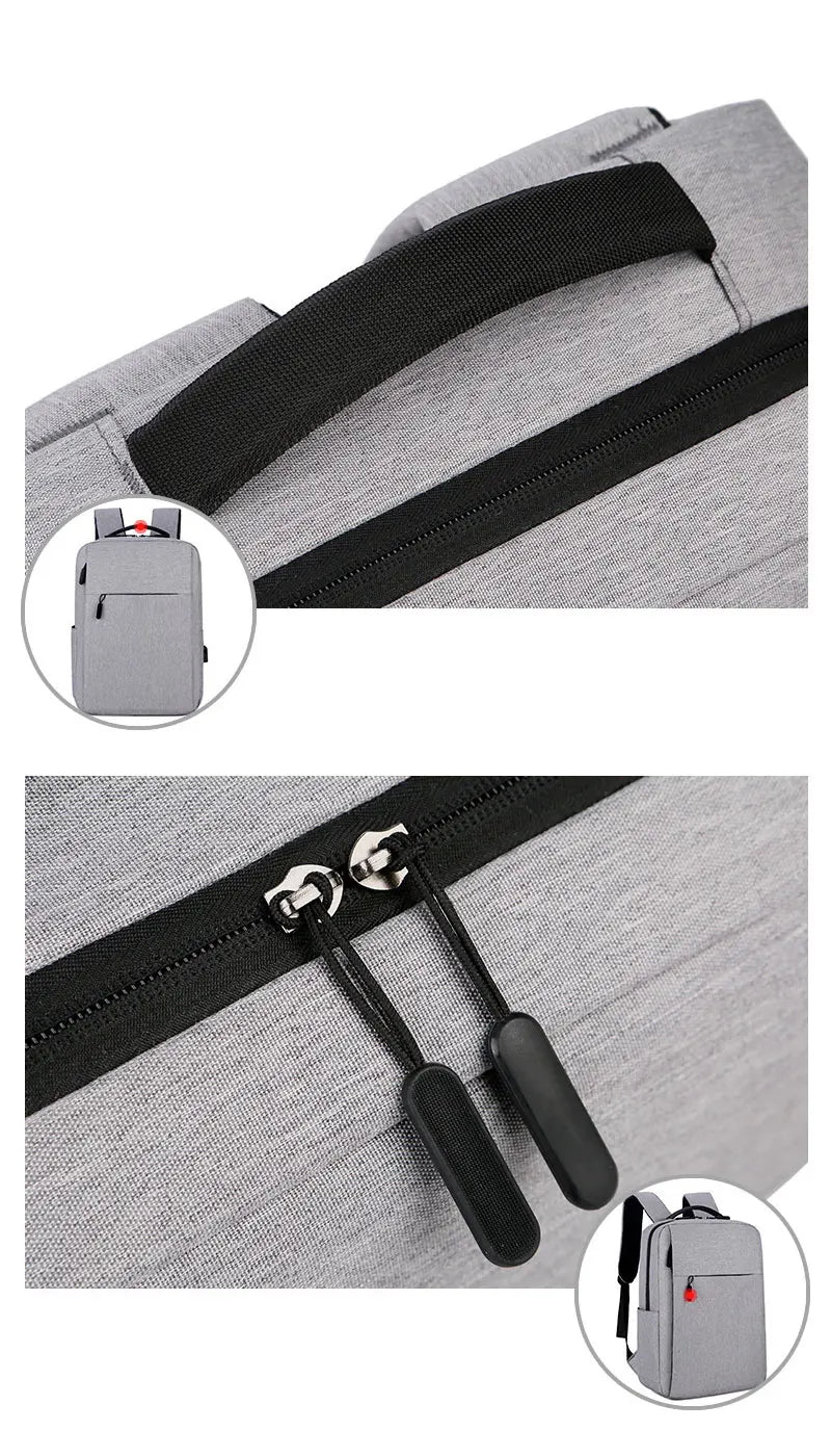 Unisex Waterproof Travel Backpack Men and Women Multifunctional Laptop Bags With USB Charging School Bag Boys Girls Backpacks