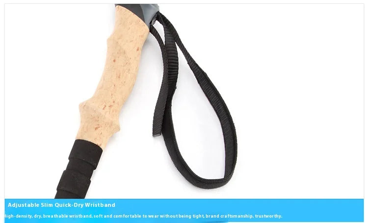 Trekking Poles for Hiking Walking Sticks for Seniors Collapsible and Lightweight, 2pc Set - Hiking Poles for Backpacking Camping