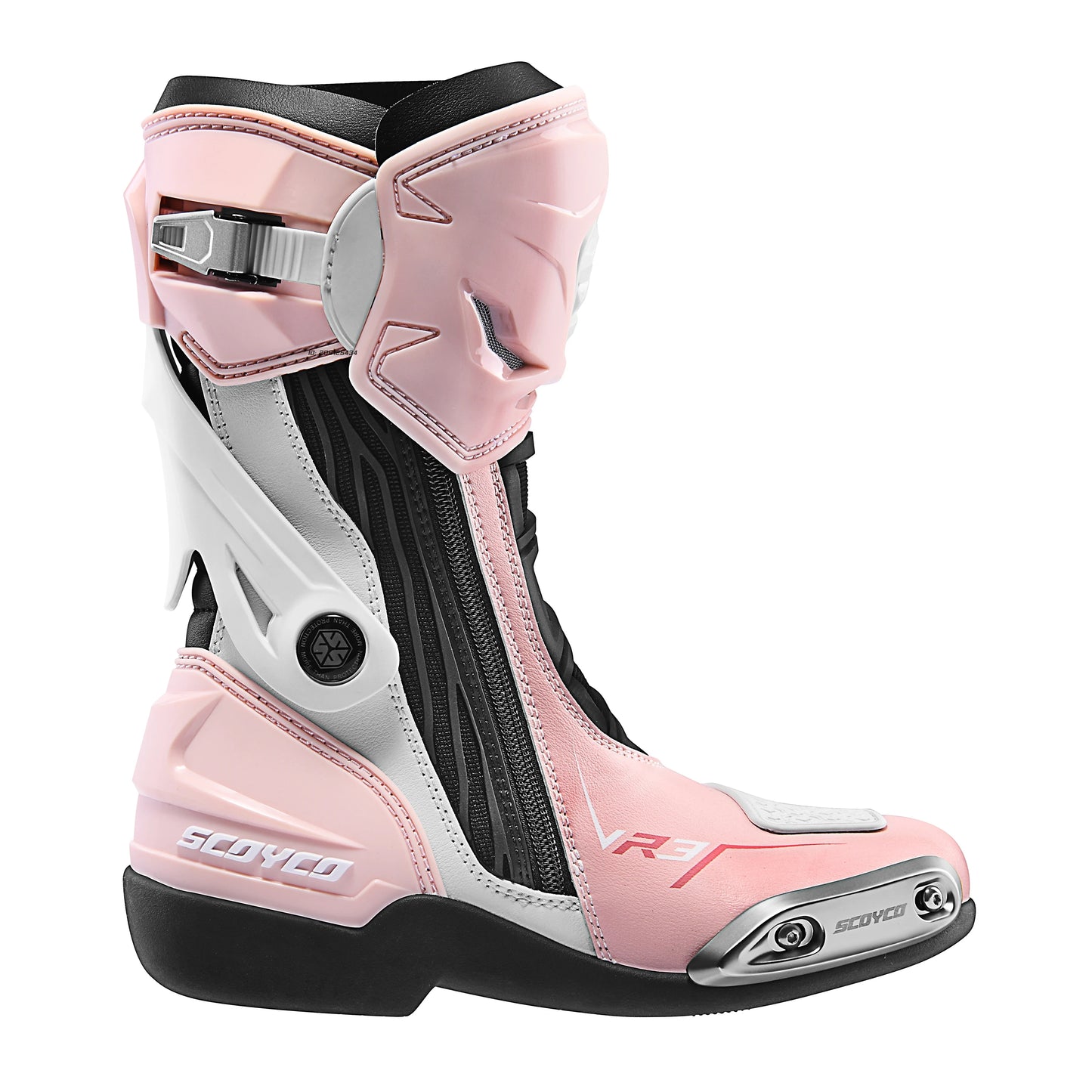 Women's Motorcycle Boots Riding Durable Anti-Slip Professional Motocross Protective Shoes Motorbike Boots Windproof Waterproof