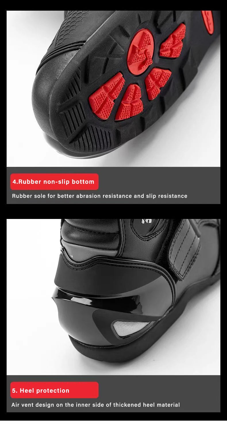 New T3 Motorcycle Boots Motocross Enduro Professional Racing Motocross Off-road Bottas Motorboat Shoes Racing Boots